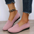 Women Mesh Slip-On Wedges Round Toe Breathable Shoes
