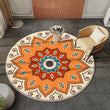 80c/100/120cm Round Area Rug Washable  Bohemian Rug Mat