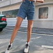 Women's High Waist Denim Shorts