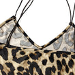 Women V-neck Leopard Fit Dress