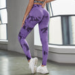 Women Tie-dye High Waist Yoga Sports Leggings