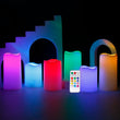 3pcs Multi-Color Remote Control LED Candle Lights