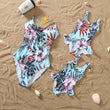 Hawaii Print Family Swimsuit