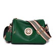 Women PU Leather Solid Color Shoulder Bag