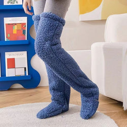 Women's plush knee-high Leg Warmer