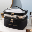 Large Capacity Double Layer Makeup Storage Bag