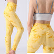 Women Tie-dye High Waist Yoga Sports Leggings