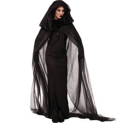 Hooded Witch Cloak Halloween Costume