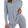 Ribbed Lounge Wear Sets for Women Uk Two Piece Outfit