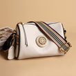 Women PU Leather Solid Color Shoulder Bag