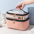 Large Capacity Double Layer Makeup Storage Bag