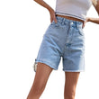 Women's High Waist Denim Shorts