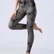 Women Tie-dye High Waist Yoga Sports Leggings