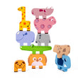 Wooden Animal Stacking Block Game Set