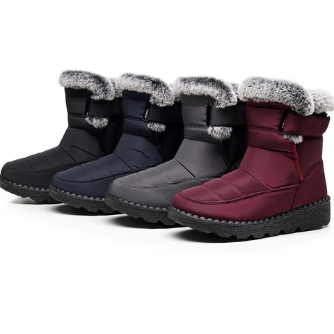 Women Water Proof Snow Boots Mid Boots