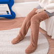 Women's plush knee-high Leg Warmer