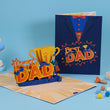 Pop Up BEST DAD Fathers Day Card