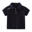 Boys Polo Short Sleeves Tshirt with Embroidery