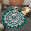 80c/100/120cm Round Area Rug Washable  Bohemian Rug Mat