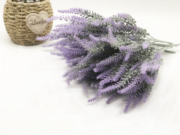 Fake Lavender Plastic Flower Home Decor