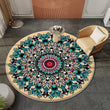 80c/100/120cm Round Area Rug Washable  Bohemian Rug Mat