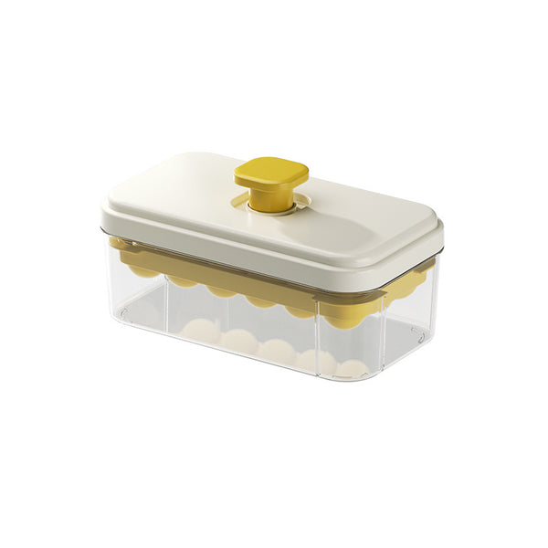 Ice Cube Tray with Lid and Bin