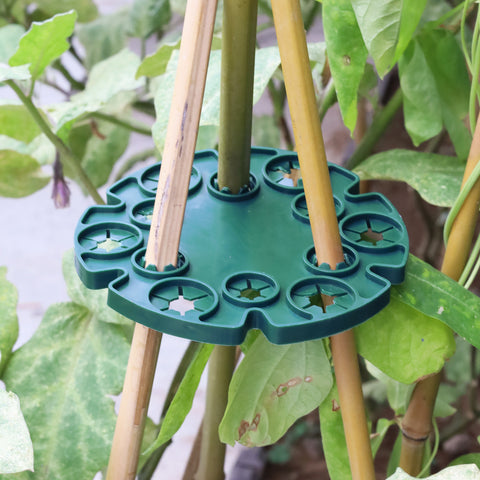 5Pcs Garden Plant Holder Connectors Bamboo Cane Holder for Climbing Plants
