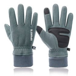 Men Women Winter Fleece Thick Gloves Touch Screen Gloves