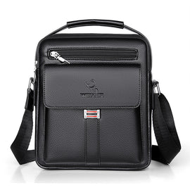 PU Leather Shoulder Bags Men Crossbody Bag