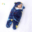 Soft Newborn Baby Blankets Thicken Sleeping Bags Newborn Envelope Photography Prop