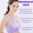 Side Buckle Lace Sports Bras Wireless Push Up Seamless Bra