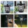 Solar Bug Zapper Waterproof Outdoor Mosquito Zapper Mosquito Killer