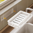 Kitchen Storage Drain Holder Wall Mounted Rag Cleaning Cloth Holder