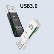2in1 USB3.0 Memory Card Reader