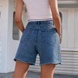 Women's High Waist Denim Shorts