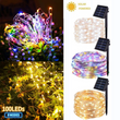 Solar Fairy Lights Waterproof  Copper Wire Lights