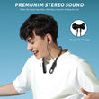 Wireless Bluetooth Headset Sports Running Binaural Hanging Neck Earphone