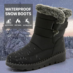 Women Water Proof Snow Boots Mid Boots