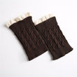 Women Knitted Lace Gaiter Leg Warmer