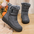 Women Water Proof Snow Boots Mid Boots