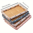 Summer Cool Breathable Woven Pet Mat Washable Dog Bed