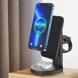 3-in1 Magnetic Charging Station Fast Charging Stand Compatible with Andriod System