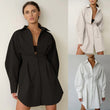 Women's French Fashion Casual Shirt Dress