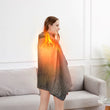 Winter Fleece Warm USB Heating Blanket Heating Shawl