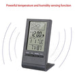 LED Digital Clock Thermometer Hygrometer Gauge Indicator Alarm Clock