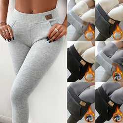 Winter Women Fashion Warm Leggings Pants