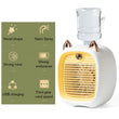 Portable Humidifier Fan Fox Design Rechargeable Battery USB Fan