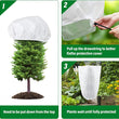 Plant Covers Freeze Protection Reusable Plant Protector Bag Drawstring