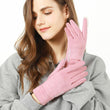 Men And Women Outdoor CyclingSuede Warm Flip-finger Gloves