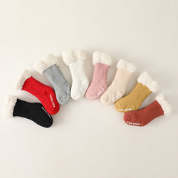 Thick Velvet Children's Non-slip Floor Socks